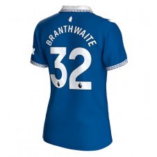 Everton Jarrad Branthwaite #32 Hemmatröja Dam 2023-24 Korta ärmar